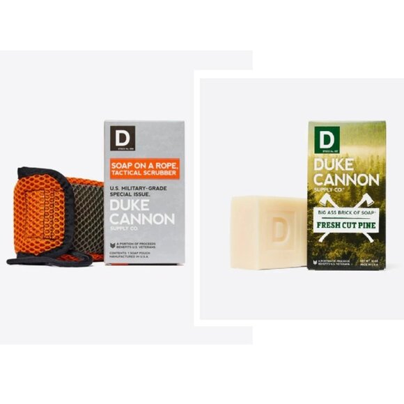 NIB - Tactical Soap Pouch Scrubber +  Big Brick of Soap (Fresh Cut Pine Scent) - Picture 1 of 10